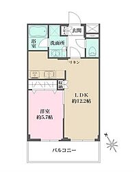 ACPレジデンス文京春日 1LDKの間取図画像