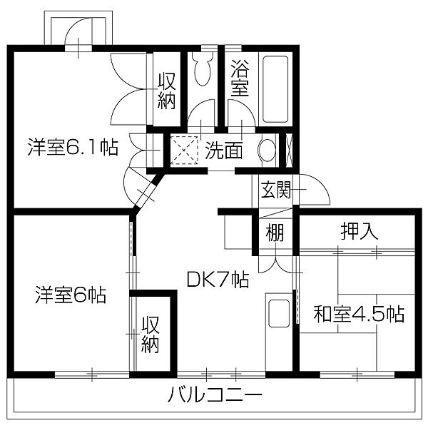 同じ建物の物件間取り写真 - ID:236002810891