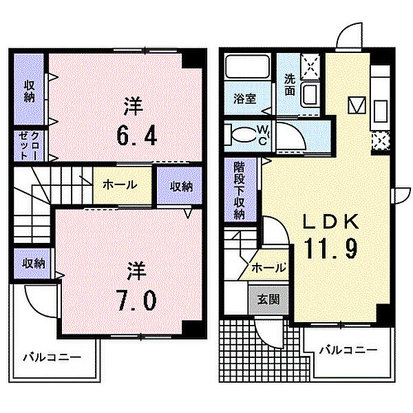 画像2:間取