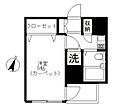 碑文谷壱番館4階7.4万円