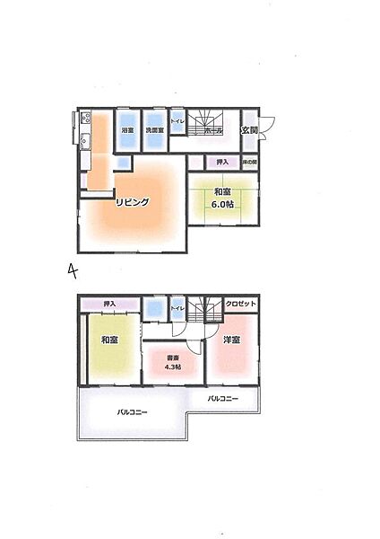 建物間取