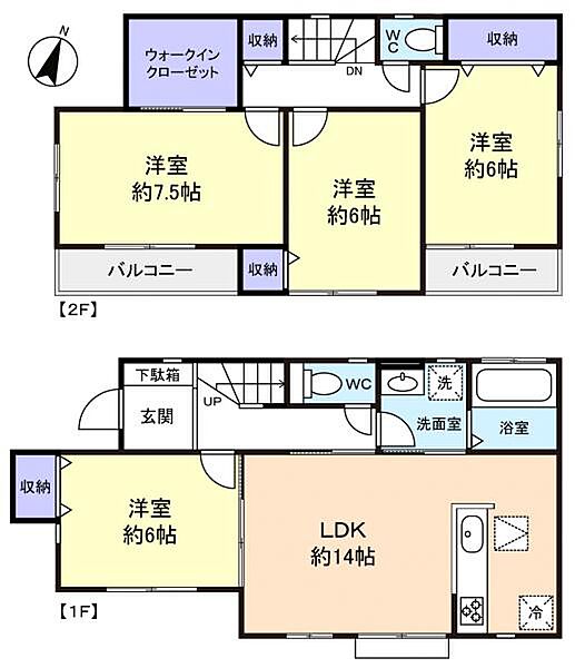 同じ建物の物件間取り写真 - ID:212035407363