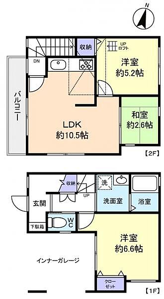 千葉県船橋市習志野台8丁目(賃貸テラスハウス3LDK・1階・59.89㎡)の写真 その4