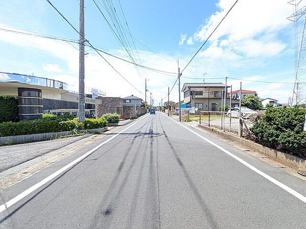第一種低層住居専用地域の閑静な住宅地