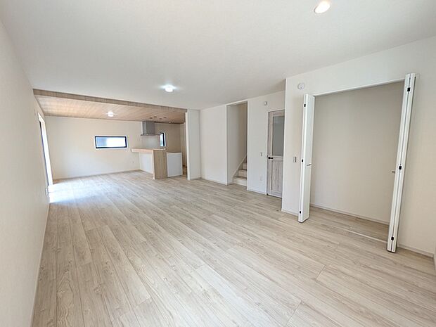 建物完成済みにつき、お気軽にご内覧いただけます