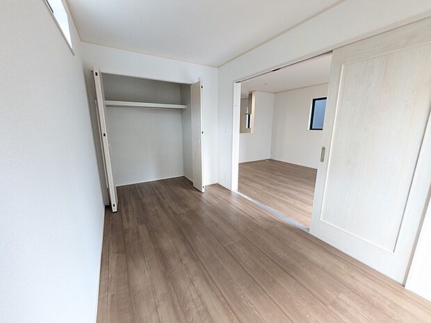 お掃除しやすい全室洋室