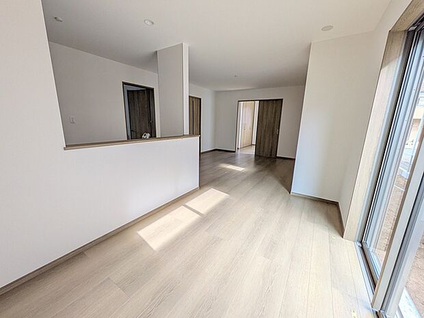 建物完成済み ぜひ現地できれいな住まいをご覧ください