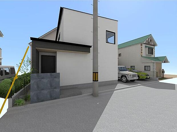 前面道路は通り抜け不可のため交通量少なめ。お子様がいるご家庭も安心の住環境です