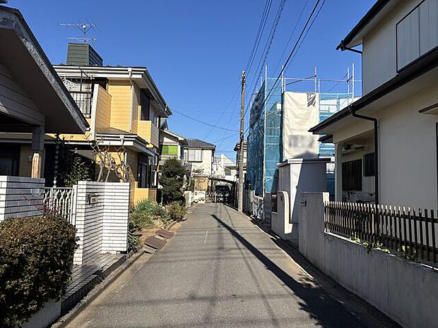 通り抜けのない前面道路