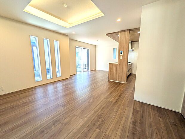 開放感あふれるLDKスペースは20帖越え!