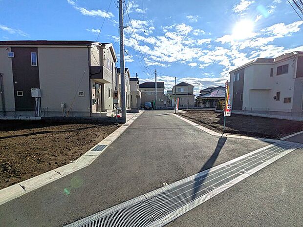 分譲地内の様子