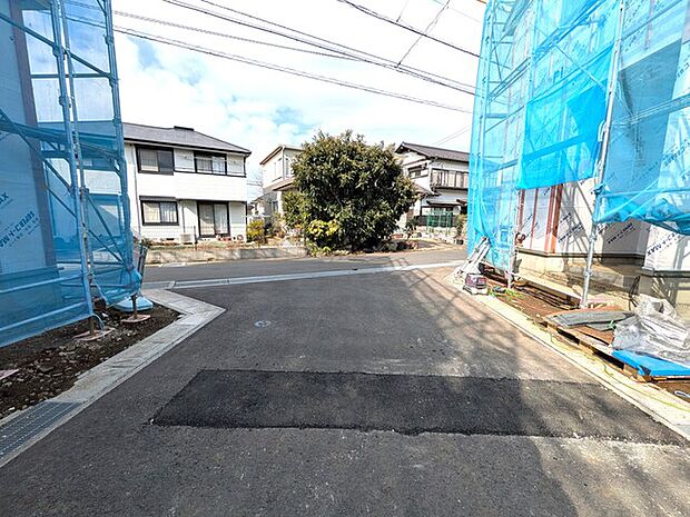 分譲地内の様子
