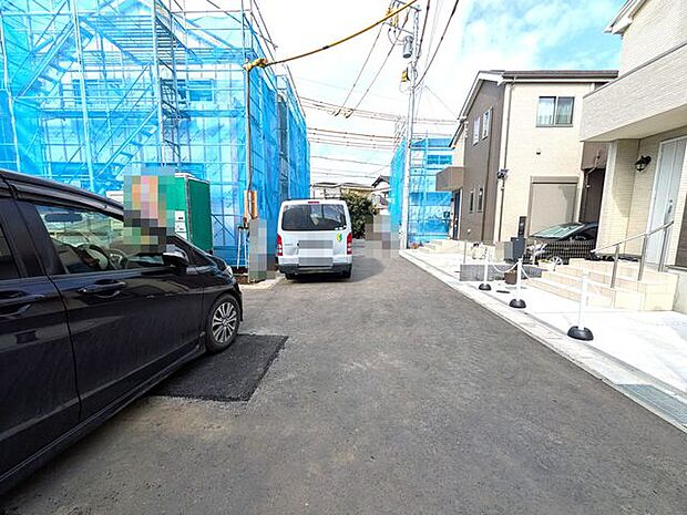 分譲地内の様子