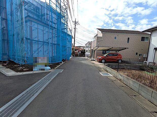 分譲地内の様子です