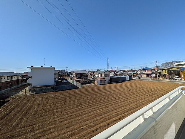 全面棟無し 開放感があります