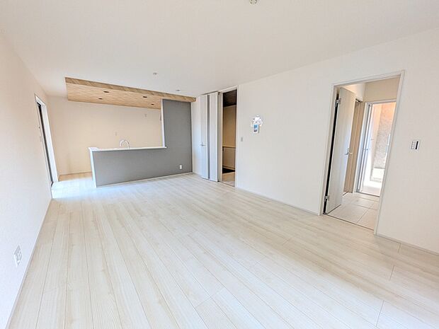 建物完成済み ぜひ現地できれいな住まいをご覧ください