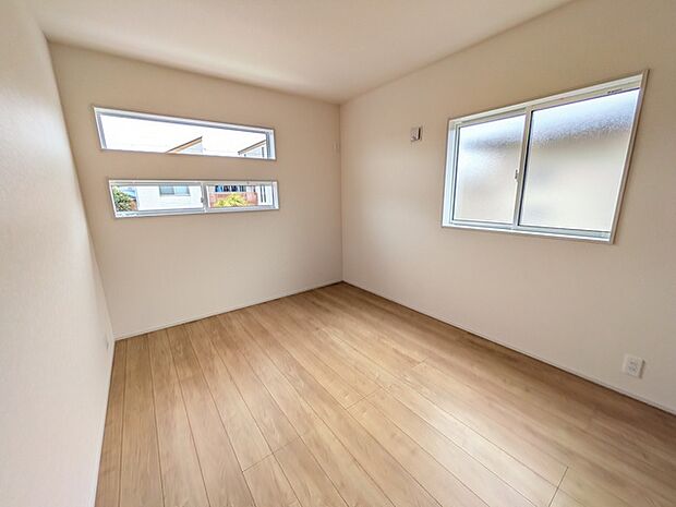 通風良好な全室2面採光です