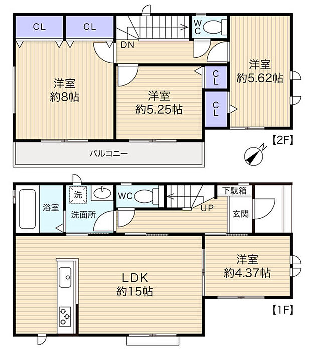 帰宅してすぐに手洗い可能な水廻り動線は、家事もはかどる仕様