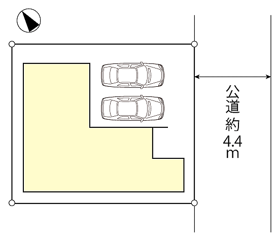 駐車スペース2台分