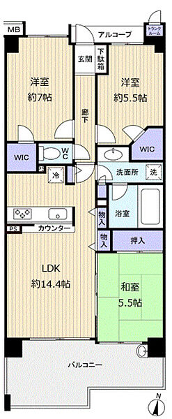 間取り：312001328005