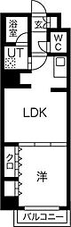 CIFI大阪天満 1LDKの間取図画像