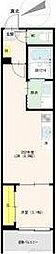 サンメイプル上新庄 1LDKの間取図画像