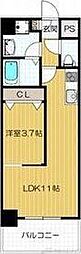 エクレレメディコ天六 1LDKの間取図画像