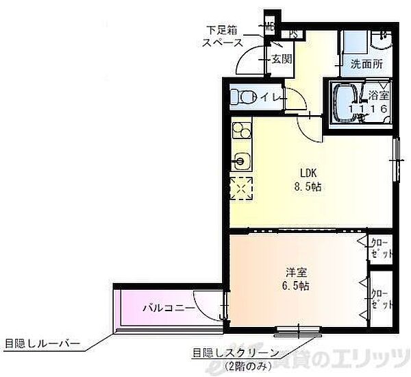 同じ建物の物件間取り写真 - ID:227080575271