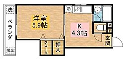 諏訪神社駅 4.0万円