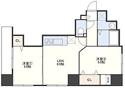 セカンドラック岩川町 2階