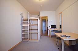 レオパレスユウ 404 4階1Kのリビング/ダイニング