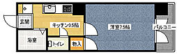 ルアール国光 9階1Kの間取り