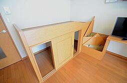 レオパレスグレイスコート　古江 207 2階1Kのリビング/ダイニング