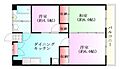 牛田翠苑3階4.6万円