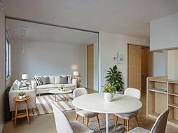 ルクプル　B棟 101 1階2LDKのリビング/ダイニング