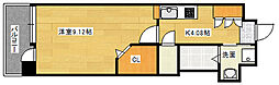 アルファレガロ駅前通り 7階1Kの間取り