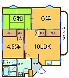 メゾン.ド温品 3LDKの間取図画像