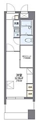 レオパレス国泰寺 1Kの間取図画像