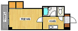 EPOCH21 1Kの間取図画像