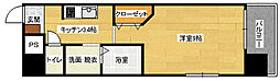 アクアシティ本川町 1Kの間取図画像
