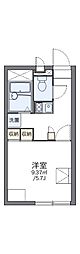レオパレススマイルRK 1Kの間取図画像