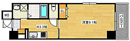 S-RESIDENCE宇品5丁目1 1Kの間取図画像