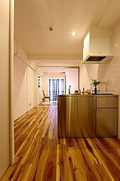 SPLASH WEST 402 4階1DKのリビング/ダイニング