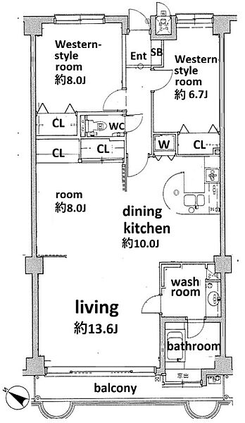 間取り：322000568457