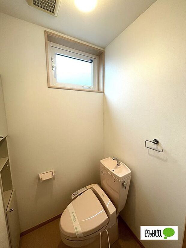 2階にもトイレがあります。