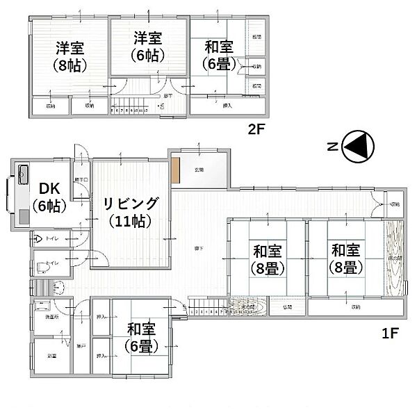 detached 秋田県南秋田郡五城目町舘越字舘回
地図を見る