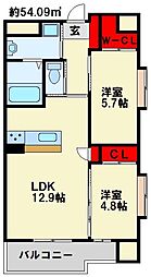ウイングス折尾 3階