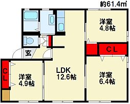 筑豊電気鉄道 永犬丸駅 徒歩17分 1階/-