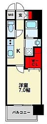 RISO CORE 1Kの間取図画像