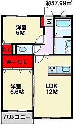 プレステージ加奈陀III 3階